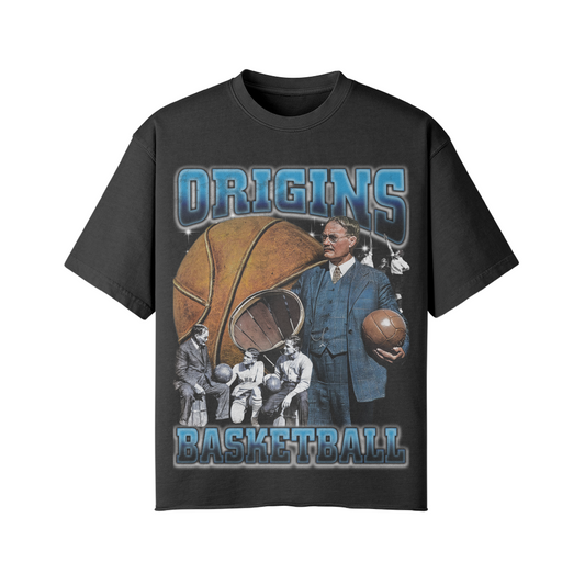 vintage 90's T-shirt, "Origins Basketball"