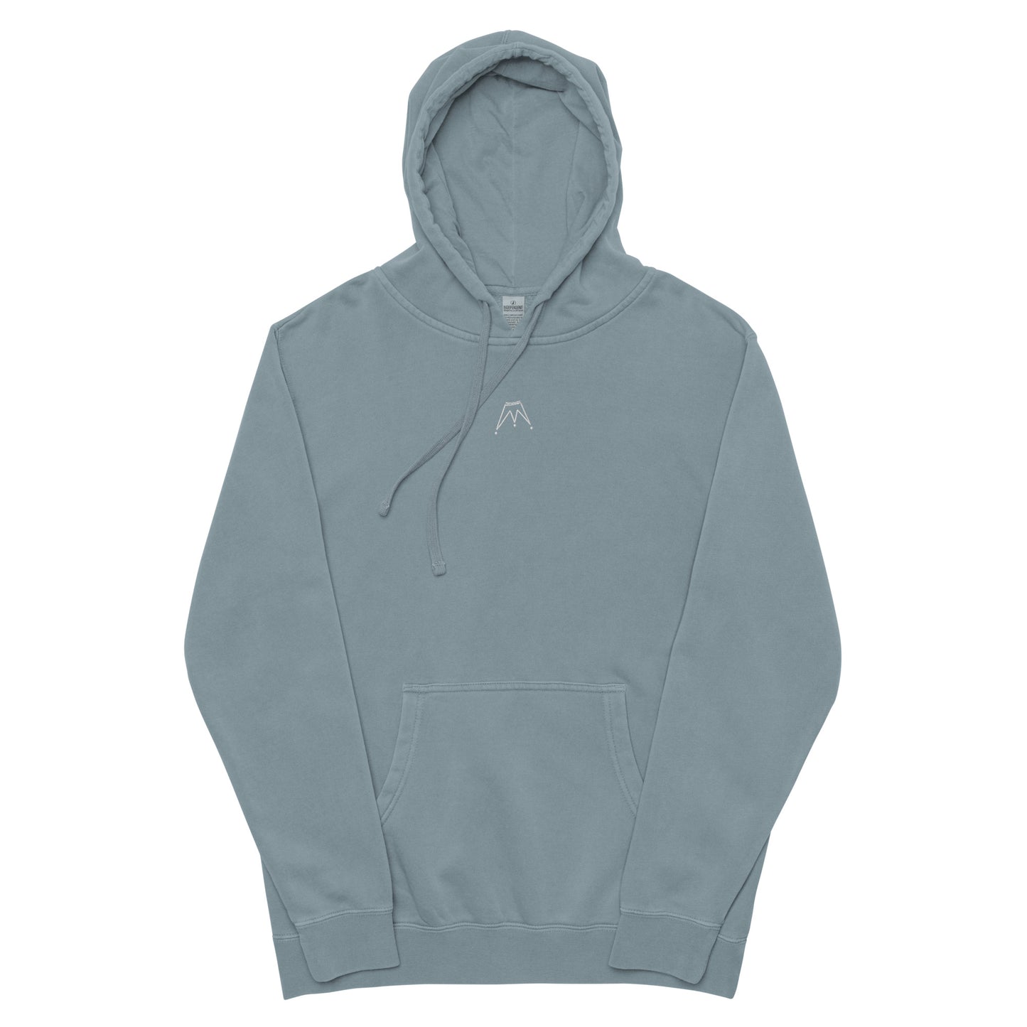 Cast Your Crown hoodie - Blue Pigment