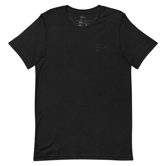 Holy Nation Co. Unisex t-shirt - Black logo