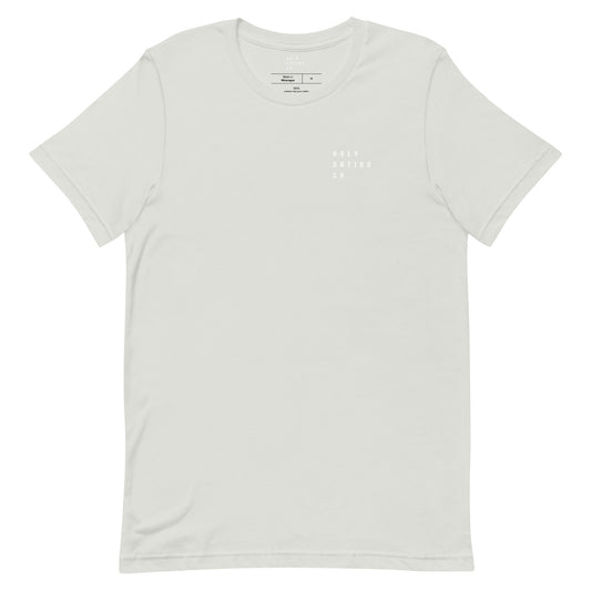 Holy Nation Co. Unisex t-shirt - Silver w/ white logo